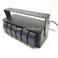 12V 6 Gang Rocker Switch Box ON/OFF